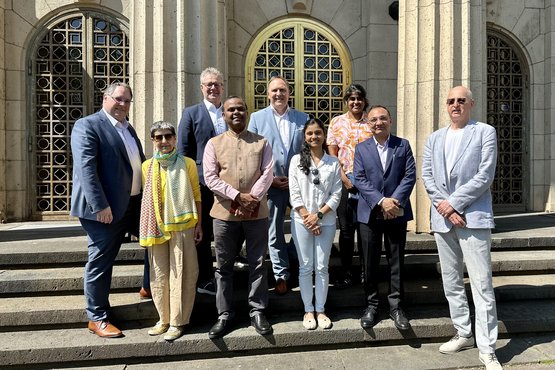 <span><span><span><span><span><span><span>Max-Planck-Institut für Herz- und Lungenforschung begrüßt hochrangige Delegation aus dem indischen Generalkonsulat Frankfurt</span></span></span></span></span></span></span>