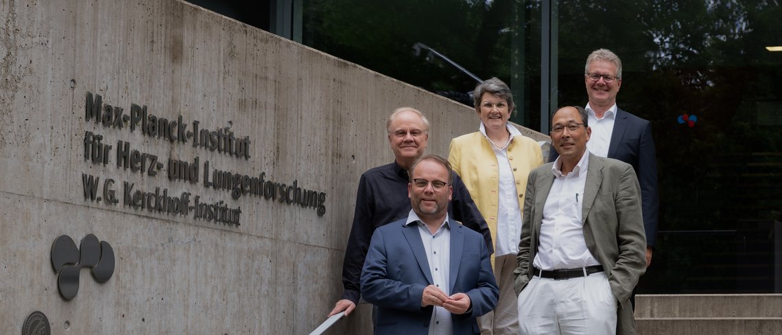 Hessischer Wissenschaftsminister Timon Gremmels besucht Bad Nauheimer Max-Planck-Institut für Herz- und Lungenforschung