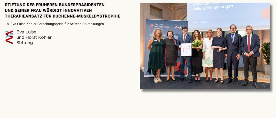 „Genetische Selbsthilfe“ gezielt aktivieren: Eva Luise Köhler Forschungspreis für Didier Stainier
